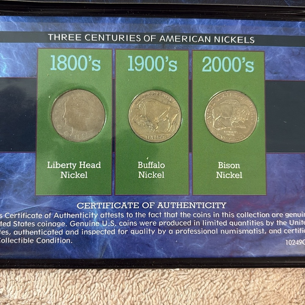 Three Centuries of American Nickels Collection - Picture 3 of 3